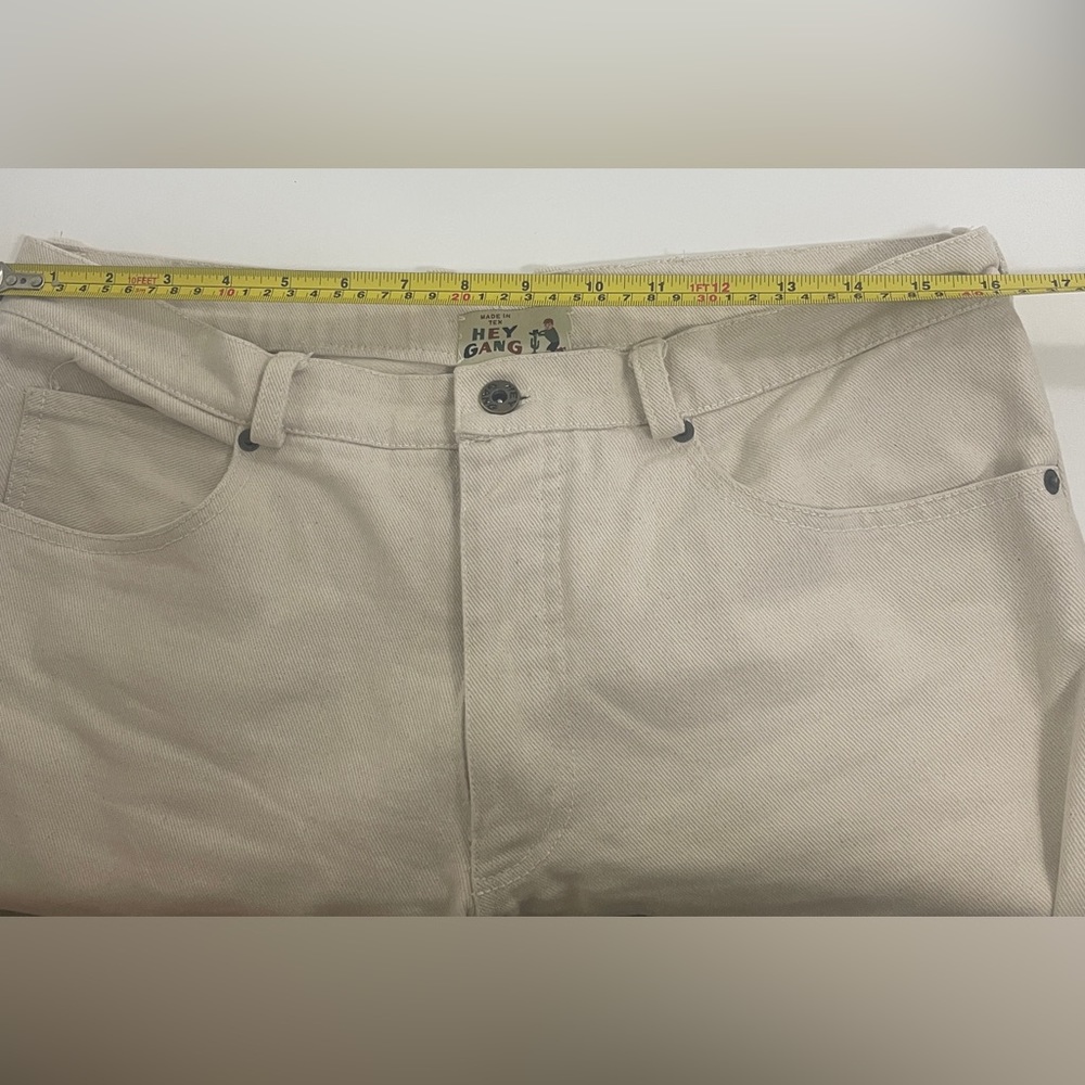 Hey Gang knee patch pants natural - Picture 8 of 9
